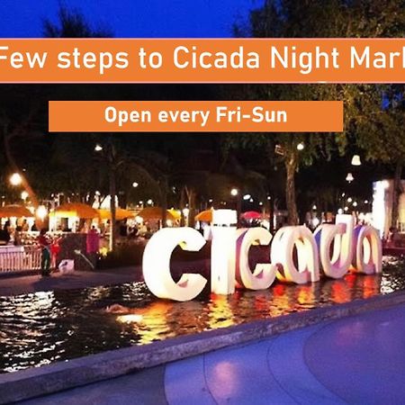 Highest Floor Close To Cicada And Tamarind Night Market Lahabana Condo หัวหิน ลาฮาบาน่า คอนโด ชั้นบนสุด ติดกับตลาดซิเคด้าและตลาดแทมมารีน Exterior foto